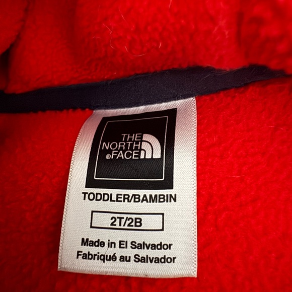 The North Face Blue and Red Jacket - Picture 3 of 4